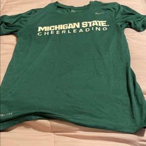 Michigan State Cheer t-shirt